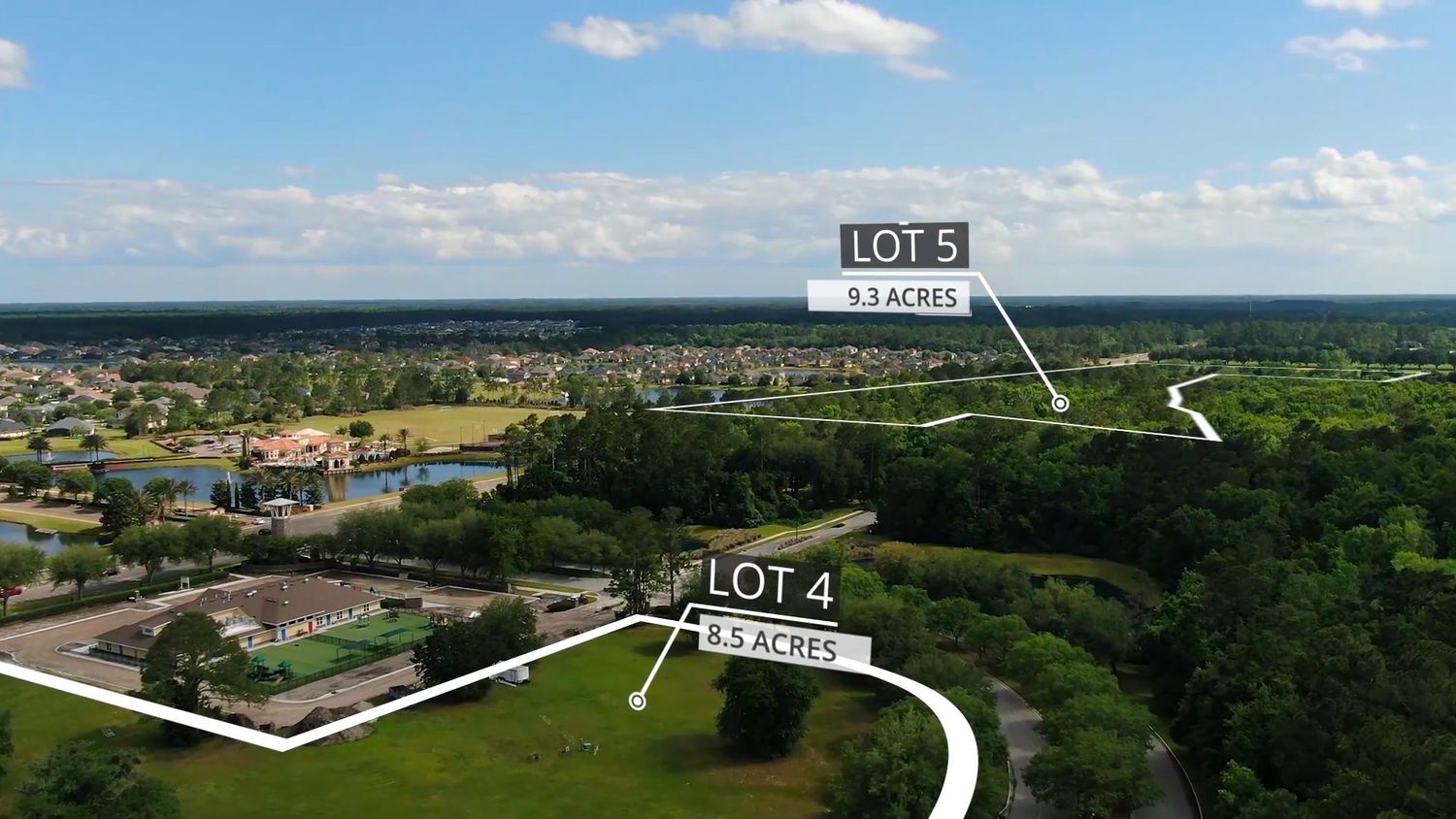 Lot 4-1 - Pacetti Road / Entrance to WGV King and Bear Community: Pacetti Rd, Flagler Beach, FL, 32136